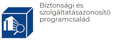 Biztonsági- és szolgáltatás azonosító programcsomag