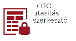 LOTO Utasítás szerkesztő