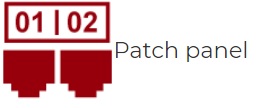 >Patch Panel címke